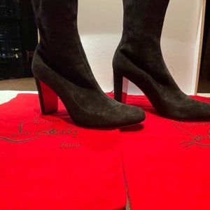 Christian Louboutin Gena Booties Black 39